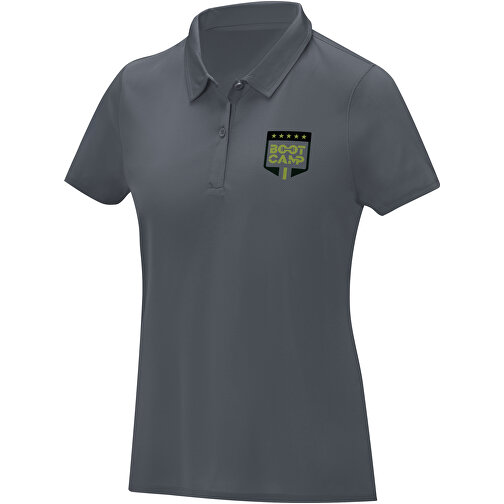 Deimos Poloshirt Cool Fit Mit Kurzärmeln Für Damen , storm grey, Mesh mit Cool Fit Finish 100% Polyester, 105 g/m2, XL, , Bild 2