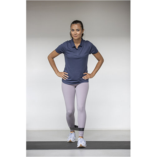 Deimos Poloshirt Cool Fit Mit Kurzärmeln Für Damen , storm grey, Mesh mit Cool Fit Finish 100% Polyester, 105 g/m2, XS, , Bild 7