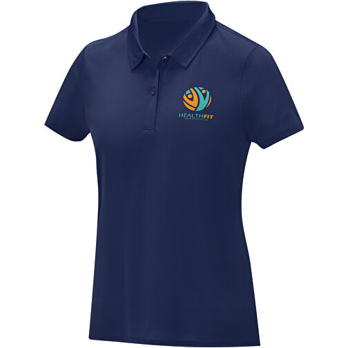 Deimos Poloshirt Cool Fit Mit Kurzärmeln Für Damen , navy, Mesh mit Cool Fit Finish 100% Polyester, 105 g/m2, S, , Bild 2