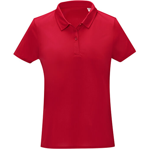 Deimos Poloshirt Cool Fit Mit Kurzärmeln Für Damen , rot, Mesh mit Cool Fit Finish 100% Polyester, 105 g/m2, 3XL, , Bild 3