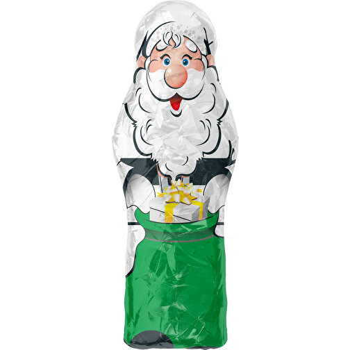 MyBrand Santa Maxi , weiß / grün, Alufolie, 13,00cm x 3,00cm x 5,00cm (Länge x Höhe x Breite), Bild 1