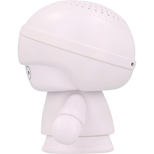 2275 | Xoopar Boy X5 TWS Speaker With NFC , weiß, Recycled ABS, 12,00cm x 12,00cm x 10,00cm (Länge x Höhe x Breite), Bild 3