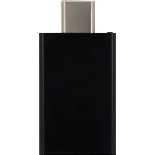 3005 | USB-C To USB-A Adapter , schwarz, ABS, 3,80cm x 1,00cm x 1,90cm (Länge x Höhe x Breite), Bild 2