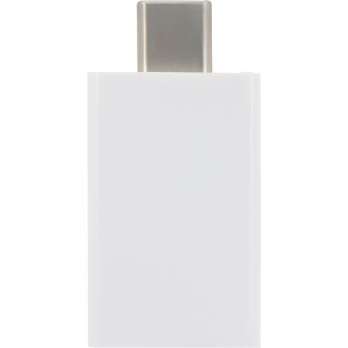 3005 | USB-C To USB-A Adapter , weiß, ABS, 3,80cm x 1,00cm x 1,90cm (Länge x Höhe x Breite), Bild 2