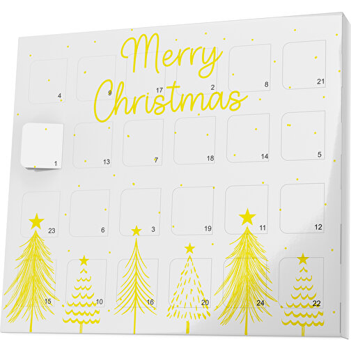 XS Advent Calendar Merry Christmas Fir Tree, Billede 1