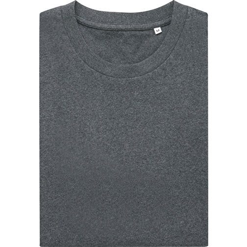 Iqoniq Manuel Ungefärbtes T-Shirt Aus Recycelter Baumwolle, Ungefärbtes Anthrazit , ungefärbtes Anthrazit, 50% recycelte und 50% biologische Baumwolle, XXL, 77,00cm x 0,50cm (Länge x Höhe), Bild 4