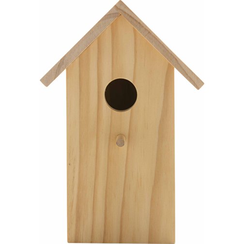 Holz-Vogelhaus, Braun , braun, FSC® Holz, 15,80cm x 23,50cm (Länge x Höhe), Bild 3