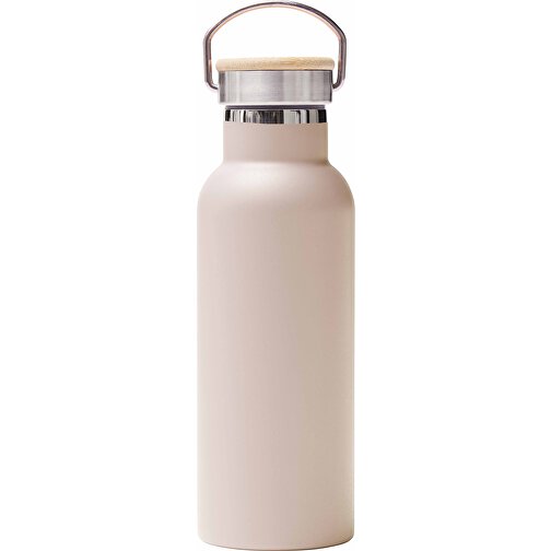 VINGA Miles Thermosflasche 500 Ml, Beige , beige, Edelstahl, 22,00cm (Höhe), Bild 1