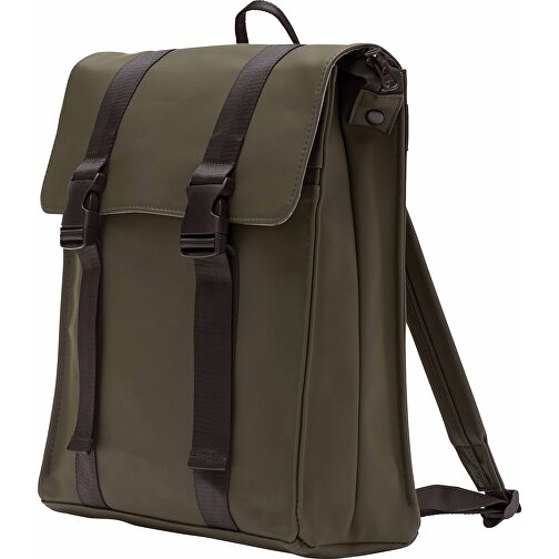 VINGA Baltimore Rucksack, Grün , grün, Polyester, 36,00cm x 39,00cm (Länge x Höhe), Bild 3