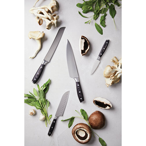 VINGA Set di coltelli da cucina Kaiser (argento, acciaio inossidabile,  578g) come gadget personalizzati su