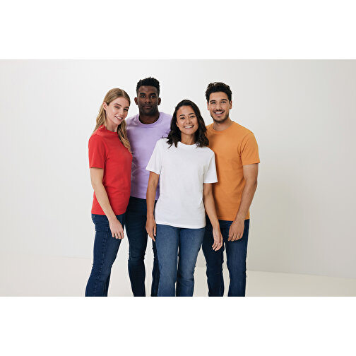 Iqoniq Bryce T-Shirt Aus Recycelter Baumwolle, Sundial Orange , sundial orange, 50% recycelte und 50% biologische Baumwolle, XXL, 77,00cm x 0,50cm (Länge x Höhe), Bild 4