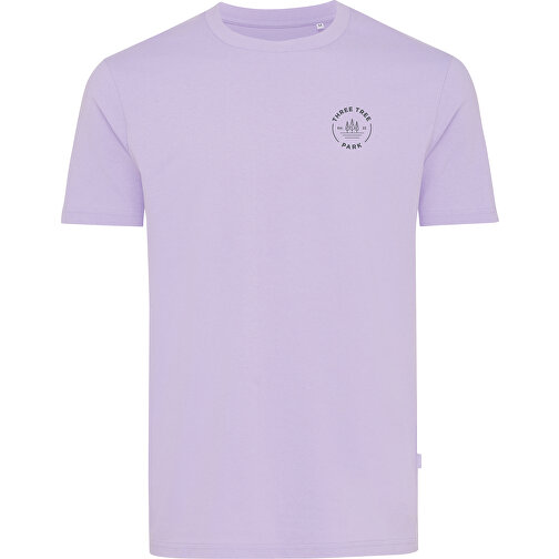 Iqoniq Bryce T-Shirt Aus Recycelter Baumwolle, Lavender , lavender, 50% recycelte und 50% biologische Baumwolle, XL, 75,00cm x 0,50cm (Länge x Höhe), Bild 3