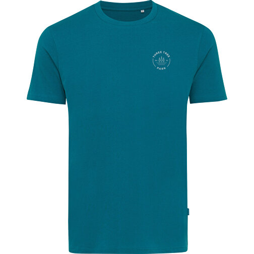 Iqoniq Bryce T-Shirt Aus Recycelter Baumwolle, Verdigris , verdigris, 50% recycelte und 50% biologische Baumwolle, XXXL, 79,00cm x 0,50cm (Länge x Höhe), Bild 3