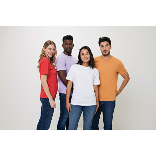 Iqoniq Bryce T-Shirt Aus Recycelter Baumwolle, Luscious Red , luscious red, 50% recycelte und 50% biologische Baumwolle, XXXL, 79,00cm x 0,50cm (Länge x Höhe), Bild 4