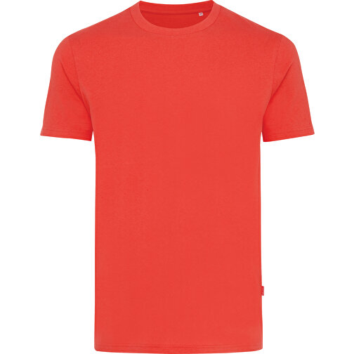 Iqoniq Bryce T-Shirt Aus Recycelter Baumwolle, Luscious Red , luscious red, 50% recycelte und 50% biologische Baumwolle, XXS, 65,00cm x 0,50cm (Länge x Höhe), Bild 1