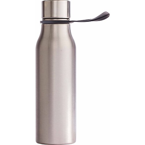 VINGA Lean Trinkflasche, Schwarz , schwarz, Edelstahl, 22,90cm (Höhe), Bild 1