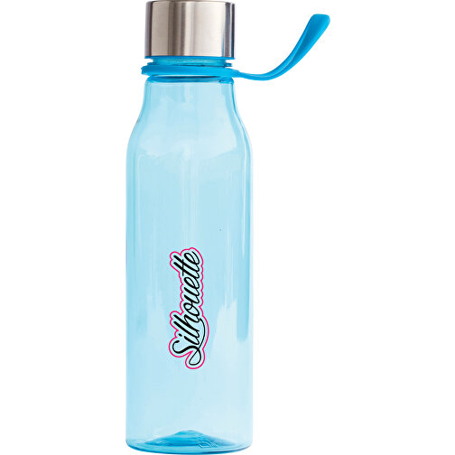 VINGA Lean Wasserflasche, Blau , blau, Tritan, 23,50cm (Höhe), Bild 5