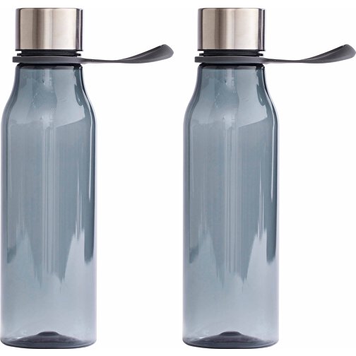 VINGA Lean Wasserflasche, Anthrazit , anthrazit, Tritan, 23,50cm (Höhe), Bild 4