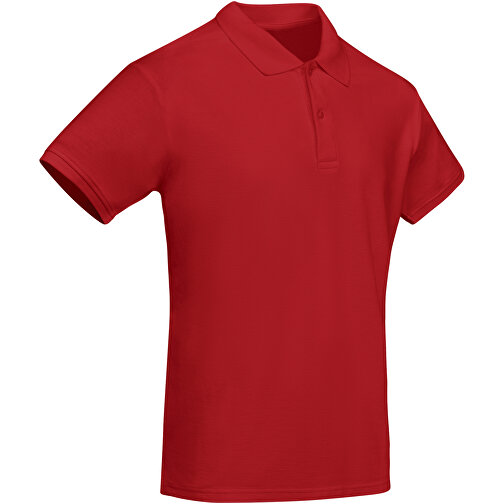 Prince Poloshirt Für Herren , rot, Piqué Strick 100% Bio Baumwolle, 210 g/m2, XL, , Bild 3