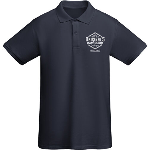 Prince Poloshirt Für Herren , navy blue, Piqué Strick 100% Bio Baumwolle, 210 g/m2, 3XL, , Bild 2