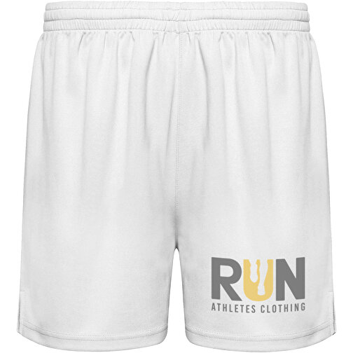 Player Sportshorts Für Kinder , weiß, Piqué Strick 100% Polyester, 140 g/m2, 8, , Bild 2