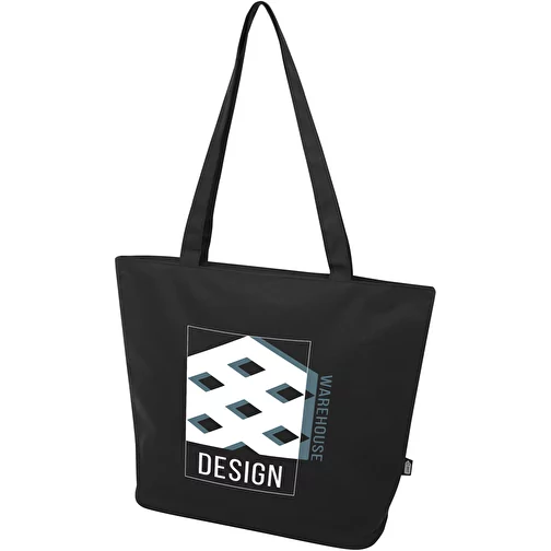 Sac shopping Panama de 20 L avec fermeture éclair recyclé certifié GRS, Image 2