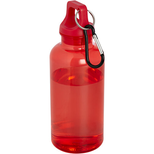 Oregon 400 Ml RCS-zertifizierte Trinkflasche Aus Recyceltem Kunststoff Mit Karabiner , rot, Recycelter PET Kunststoff, 6,70cm x 18,30cm x 6,70cm (Länge x Höhe x Breite), Bild 1