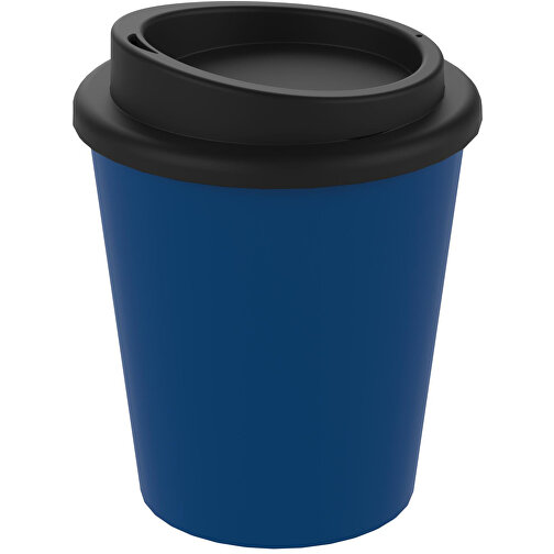 Kaffeebecher 'Premium' Small , standard-blau PP/schwarz, Kunststoff, 12,00cm (Höhe), Bild 1