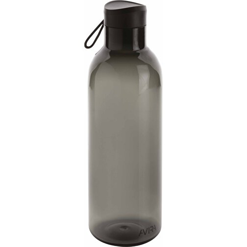 Avira Atik RCS Recycelte PET-Flasche 1L, Schwarz , schwarz, PET - recycelt, 26,60cm (Höhe), Bild 1