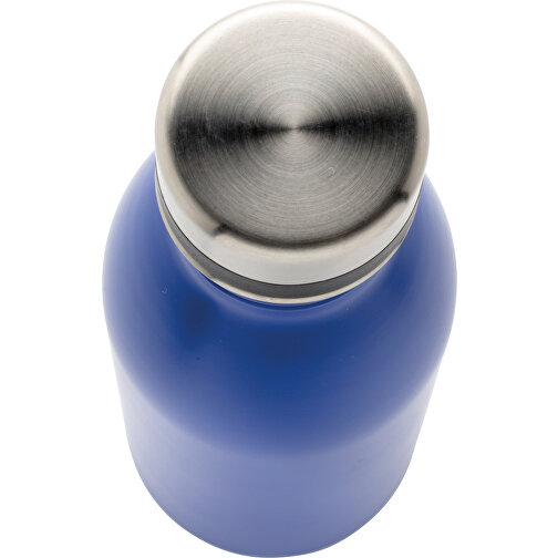 Deluxe Wasserflasche Aus RCS Recyceltem Stainless-Steel, Blau , blau, Rostfreier Stahl - recycelt, 21,50cm (Höhe), Bild 3