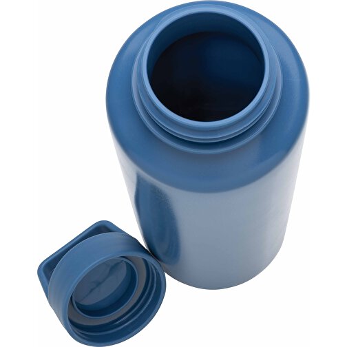 Wasserflasche Mit Henkel Aus RCS RPP, Blau , blau, Polypropylen - recycelt, 22,50cm (Höhe), Bild 4