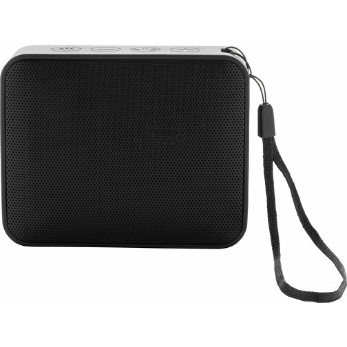 Urban Vitamin Vallejo 3W IPX 7 Speaker Aus RCS Kunststoff, Schwarz , schwarz, ABS - recycelt, 9,50cm x 7,50cm (Länge x Höhe), Bild 2