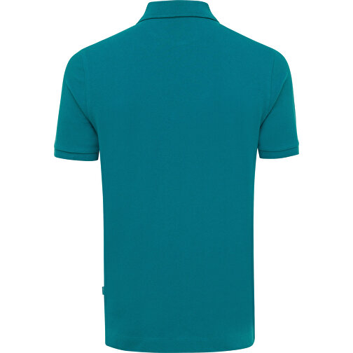 Iqoniq Yosemite Piqué-Poloshirt Aus Recycelter Baumwolle, Verdigris , verdigris, 50% recycelte und 50% biologische Baumwolle, L, 73,00cm x 0,50cm (Länge x Höhe), Bild 2