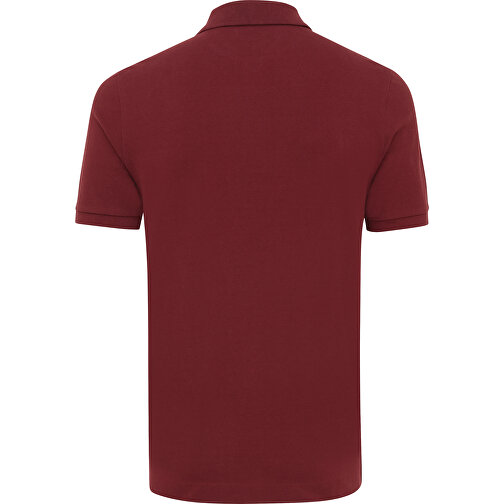 Iqoniq Yosemite Piqué-Poloshirt Aus Recycelter Baumwolle, Burgunderrot , burgunderrot, 50% recycelte und 50% biologische Baumwolle, XS, 67,00cm x 0,50cm (Länge x Höhe), Bild 2