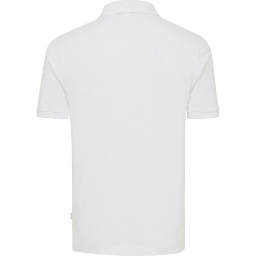 Iqoniq Yosemite Piqué-Poloshirt Aus Recycelter Baumwolle, Weiß , weiß, 50% recycelte und 50% biologische Baumwolle, XXXL, 79,00cm x 0,50cm (Länge x Höhe), Bild 2