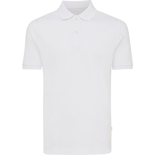 Iqoniq Yosemite Piqué-Poloshirt Aus Recycelter Baumwolle, Weiss , weiss, 50% recycelte und 50% biologische Baumwolle, XXS, 65,00cm x 0,50cm (Länge x Höhe), Bild 1