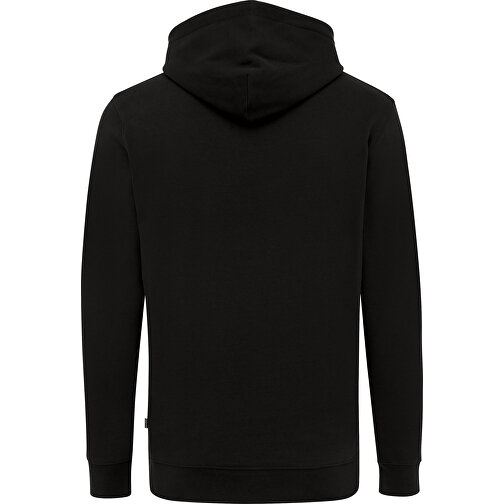 Iqoniq Jasper Hoodie Aus Recycelter Baumwolle, Schwarz , schwarz, 50% recycelte und 50% biologische Baumwolle, XS, 68,00cm x 1,00cm (Länge x Höhe), Bild 2