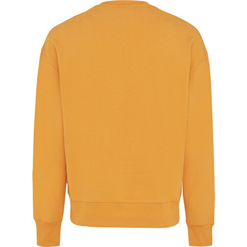 Iqoniq Kruger Relax-Rundhals-Sweater Aus Recycelt. Baumwolle, Sundial Orange , sundial orange, 50% recycelte und 50% biologische Baumwolle, XS, 67,50cm x 1,00cm (Länge x Höhe), Bild 2