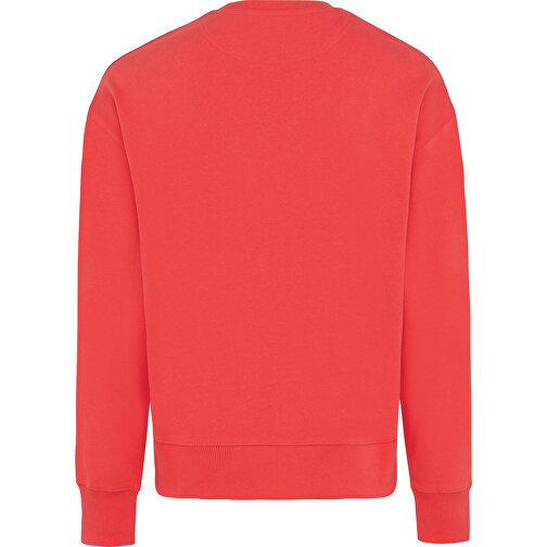Iqoniq Kruger Relax-Rundhals-Sweater Aus Recycelt. Baumwolle, Luscious Red , luscious red, 50% recycelte und 50% biologische Baumwolle, XXXL, 79,50cm x 1,00cm (Länge x Höhe), Bild 2