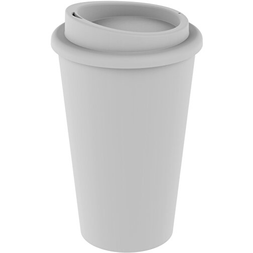 Kaffeebecher 'Premium' , weiss, Kunststoff, 15,50cm (Höhe), Bild 1