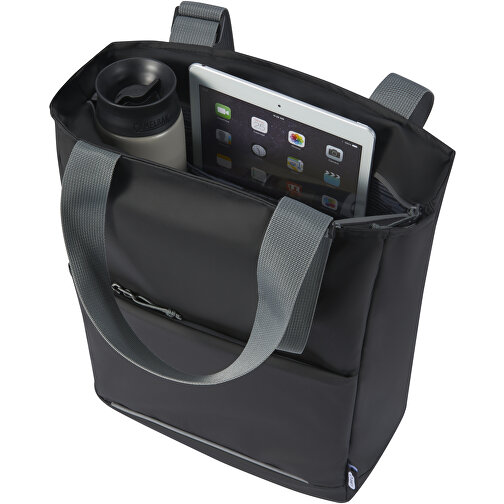 Sac shopping Aqua de 14 L pour ordinateur portable 14' recyclé certifié GRS résistant à l eau, Image 4