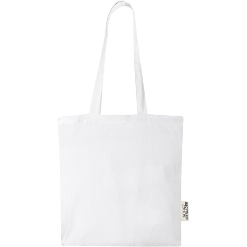 Madras torba na zakupy z bawełny z recyklingu o gramaturze 140 g/m2 i pojemności 7 l, Obraz 2