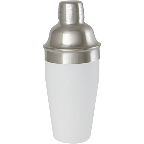 Gaudie Cocktailshaker Aus Recyceltem Edelstahl , weiß, Recycled stainless steel, 21,00cm x 8,80cm (Länge x Breite), Bild 3