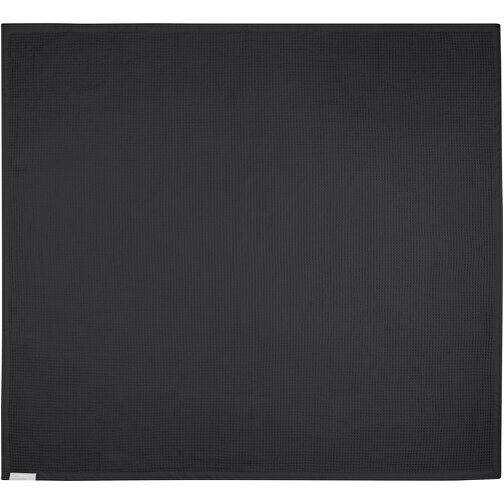 Abele Waffeldecke Aus Baumwolle, 150 X 140 Cm , schwarz, 100% BCI Baumwolle, 150,00cm x 140,00cm (Höhe x Breite), Bild 2