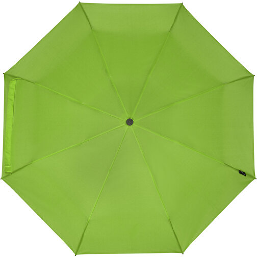 Birgit 21´´ Faltbarer Winddichter Regenschirm Aus Recyceltem PET , lindgrün, Recyceltes PET Pongee Polyester, 28,00cm (Höhe), Bild 3