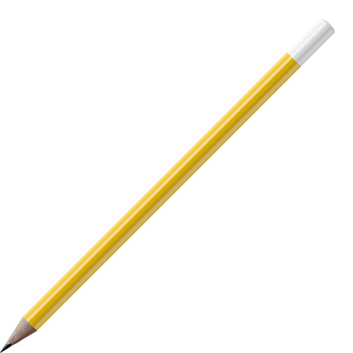 Crayon, naturel, rond, laqué en couleur, Image 1
