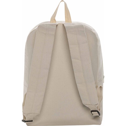 Impact Aware™ 285g/m² RCanvas-Rucksack, Ungefärbt, Off White , off white, Canvas - recycelt, 30,00cm x 41,00cm (Länge x Höhe), Bild 4