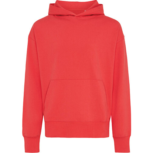 Iqoniq Yoho Relax-Hoodie Aus Recycelter Baumwolle, Sattes Rot , luscious red, 50% recycelte und 50% biologische Baumwolle, XXL, 76,00cm x 1,00cm (Länge x Höhe), Bild 1