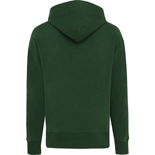 Iqoniq Yoho Relax-Hoodie Aus Recycelter Baumwolle, Waldgrün , forest green, 50% recycelte und 50% biologische Baumwolle, XS, 66,00cm x 1,00cm (Länge x Höhe), Bild 2