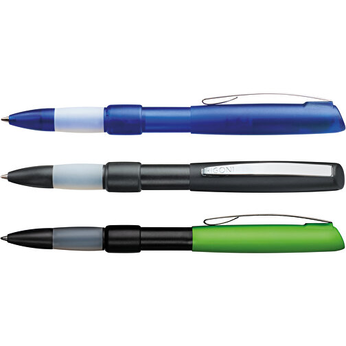 Stempelschreiber 50690M , blau, Metall, Kunststoff, , Bild 3